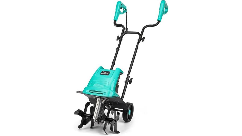 electric garden tiller
