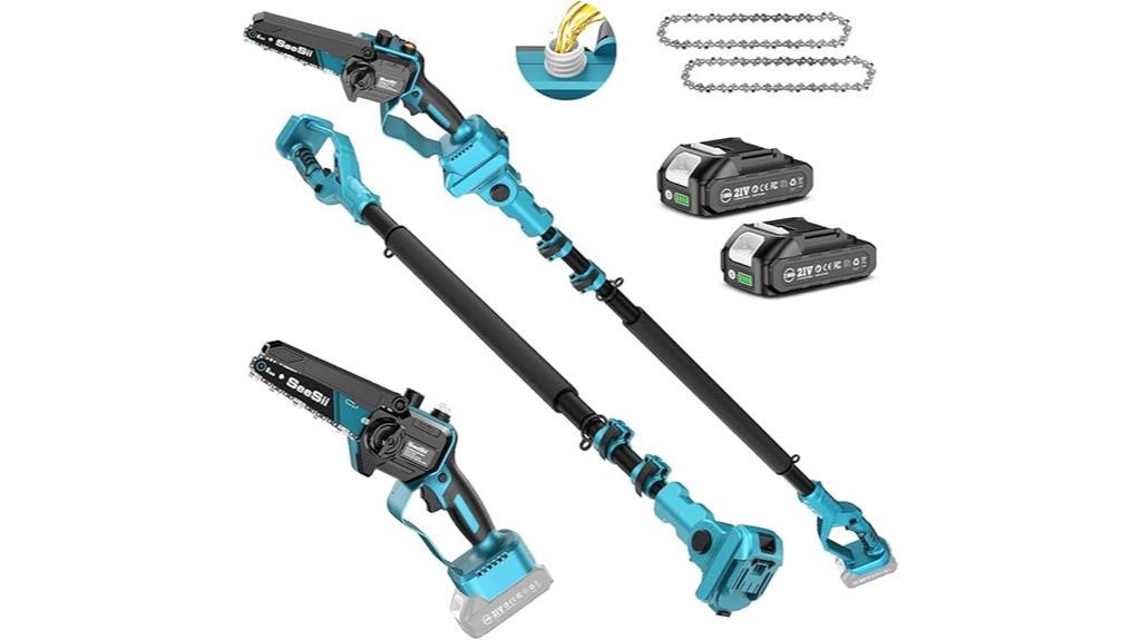 electric pole saw battery
