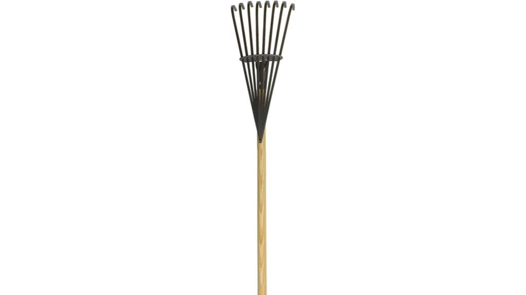 ergonomic handle shrub rake