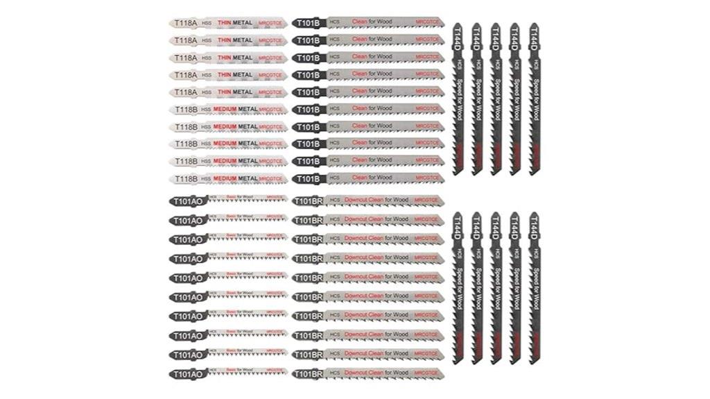 fifty piece blade set
