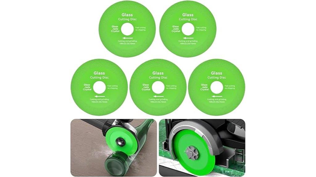 five pack 4 inch discs