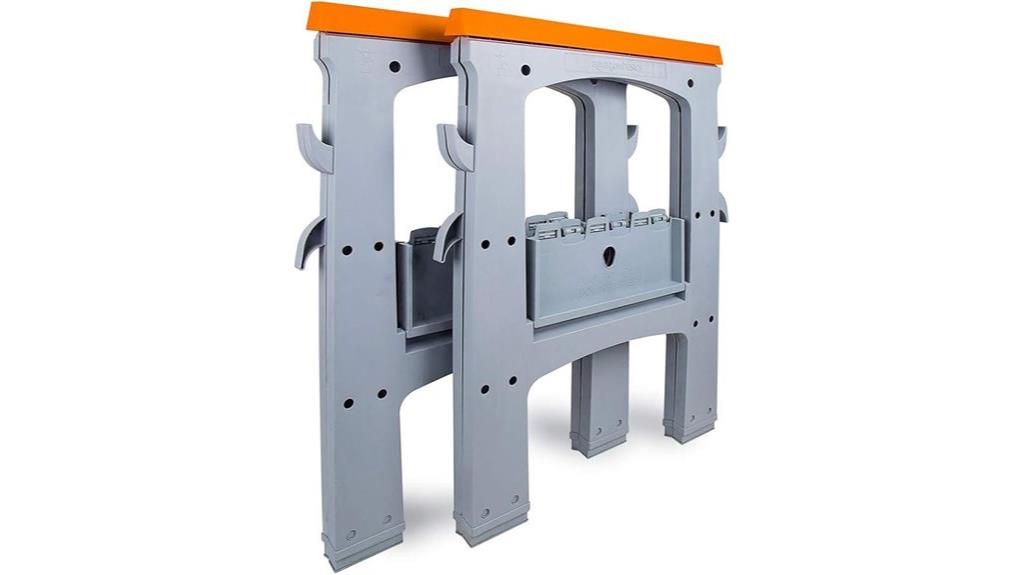 foldable sawhorse pair