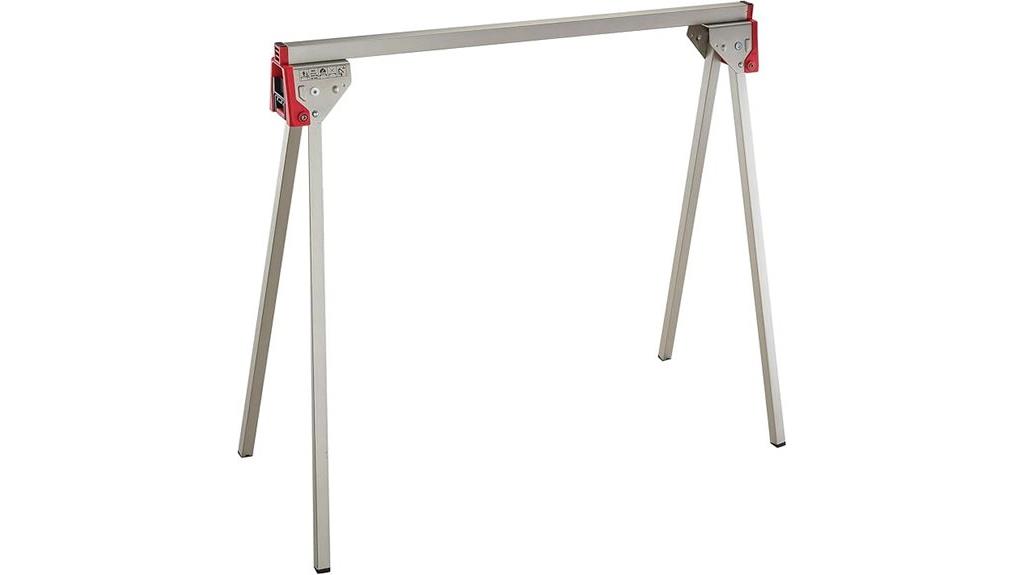 folding metal work support