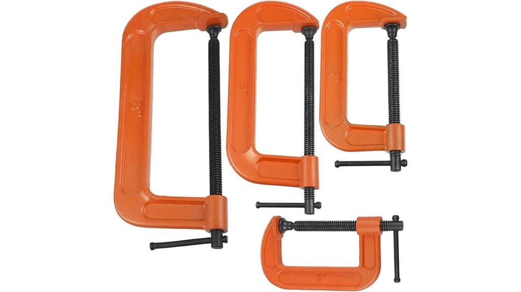 four clamp set
