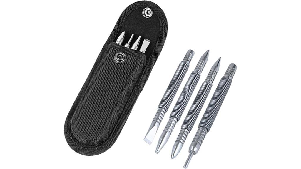 four piece nail tool set