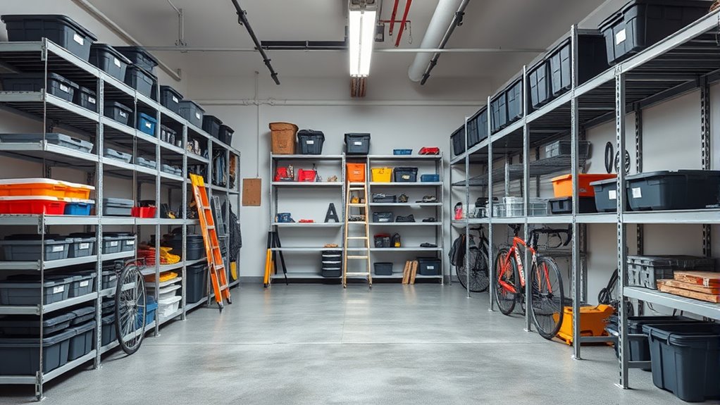 garage shelving for organization