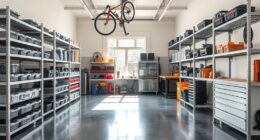garage shelving organization strategies