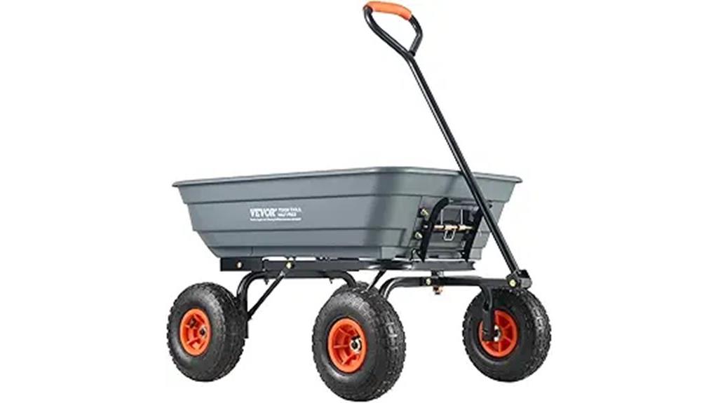 garden cart with dump
