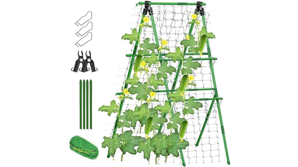 garden trellis for cucumbers