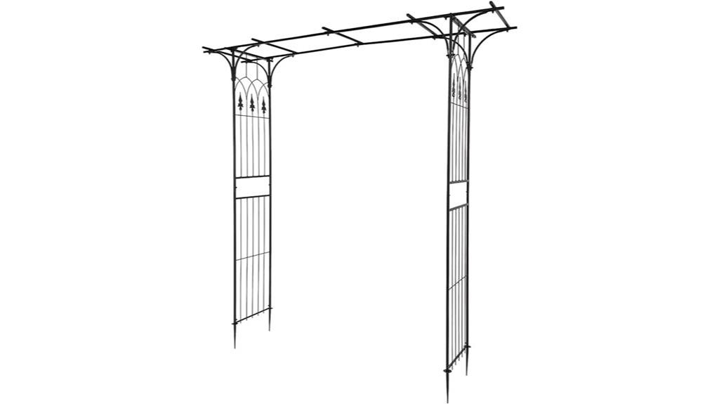 garden wedding arbor decor