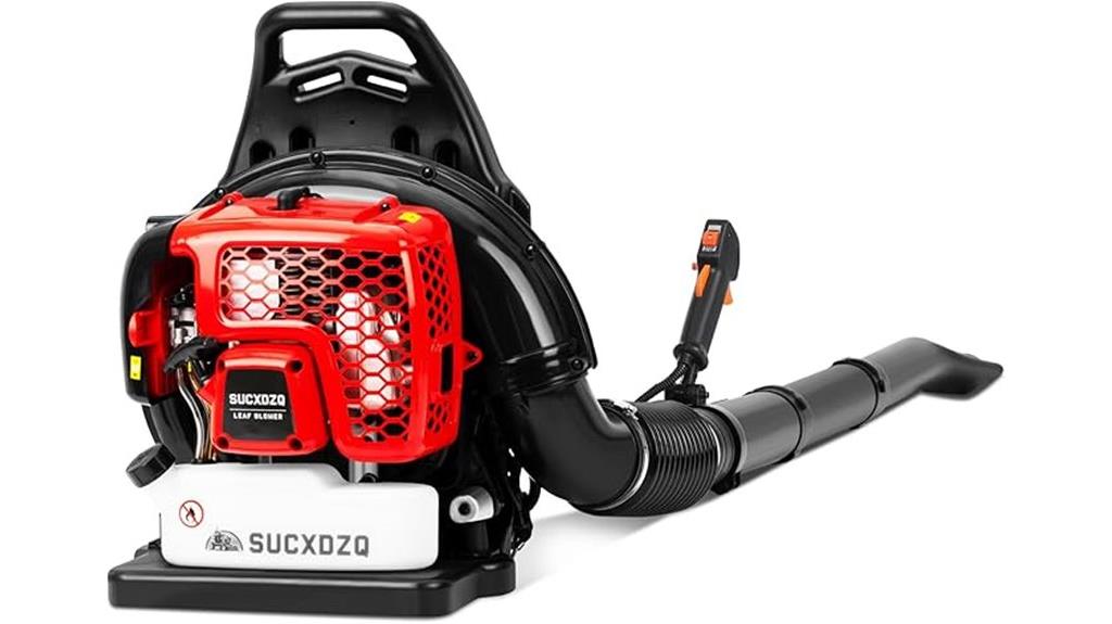 gas powered backpack blower
