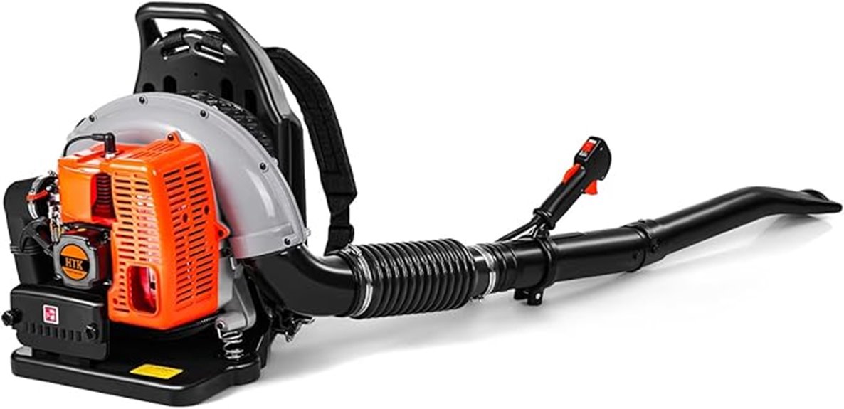 gas powered backpack leaf blower