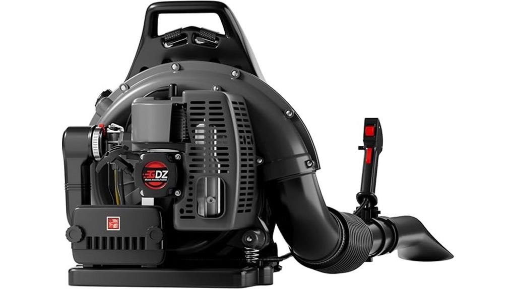 gas powered leaf blower