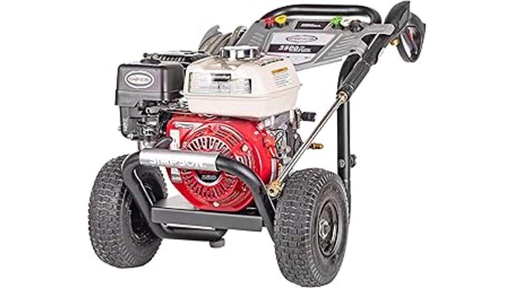 gas powered pressure washer