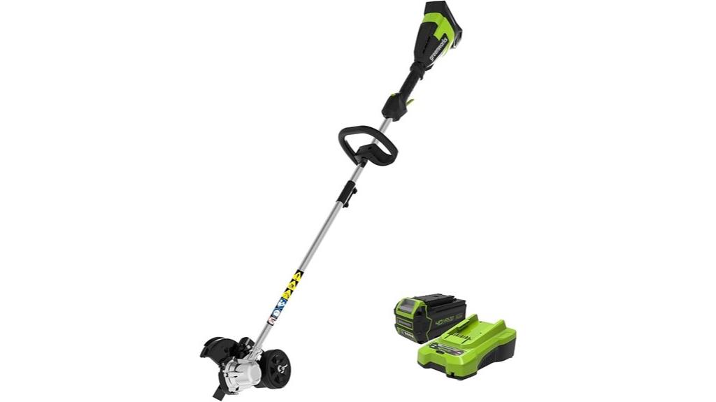 greenworks 40v brushless edger