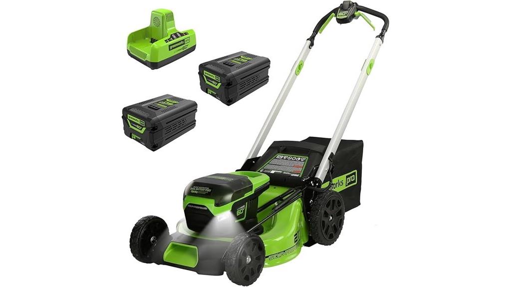 greenworks 60v cordless mower