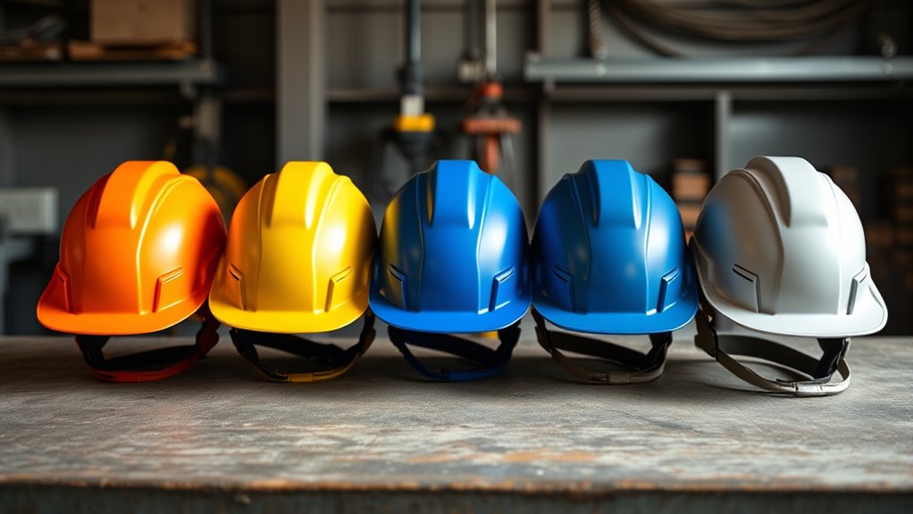 hard hat safety features