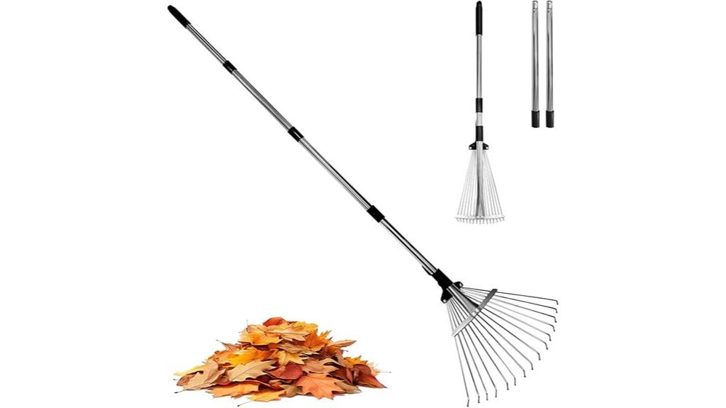 heavy duty adjustable rake