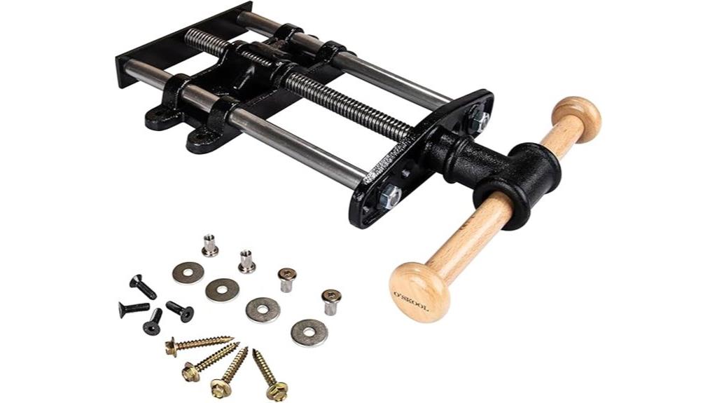 heavy duty cast iron vise