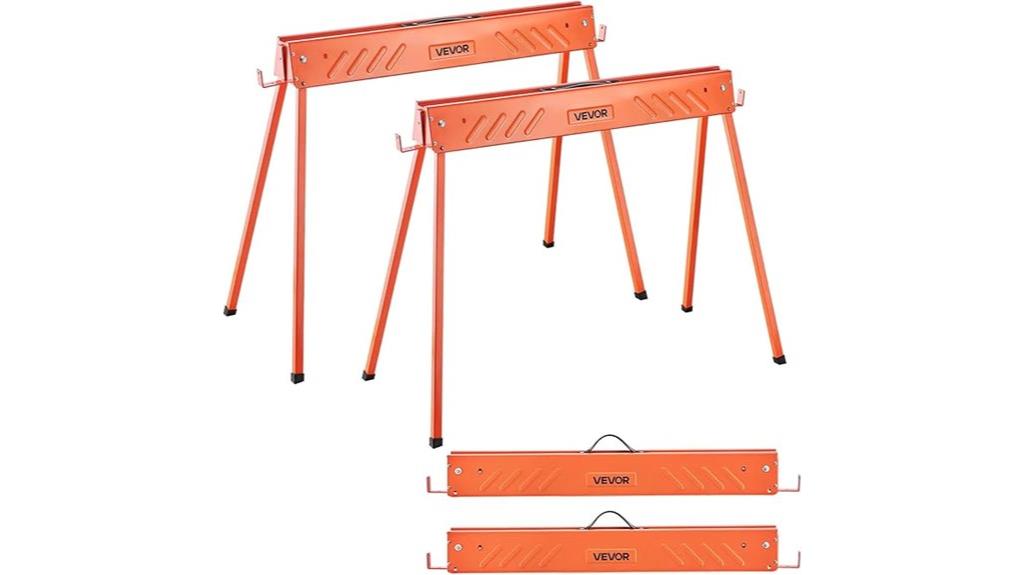 heavy duty folding saw horses