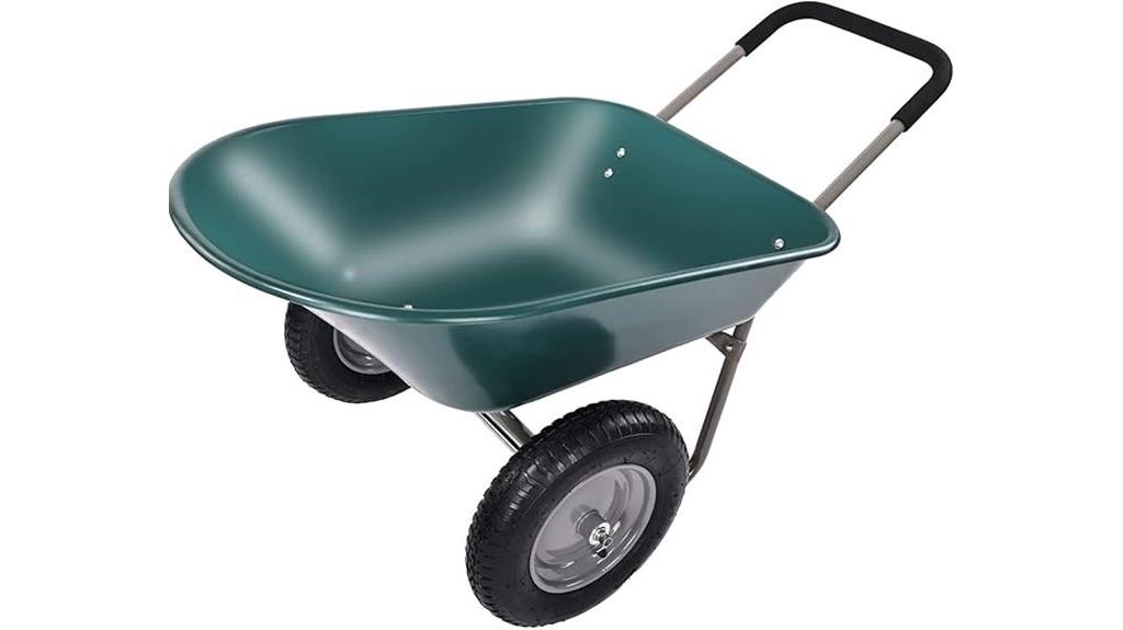 heavy duty garden wheelbarrow