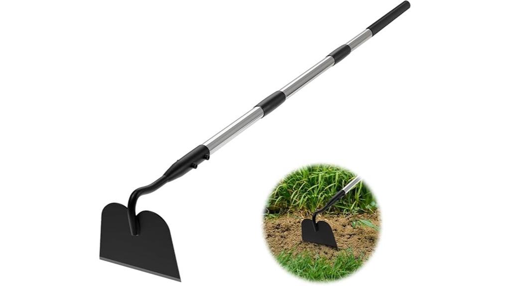 heavy duty long handle hoe