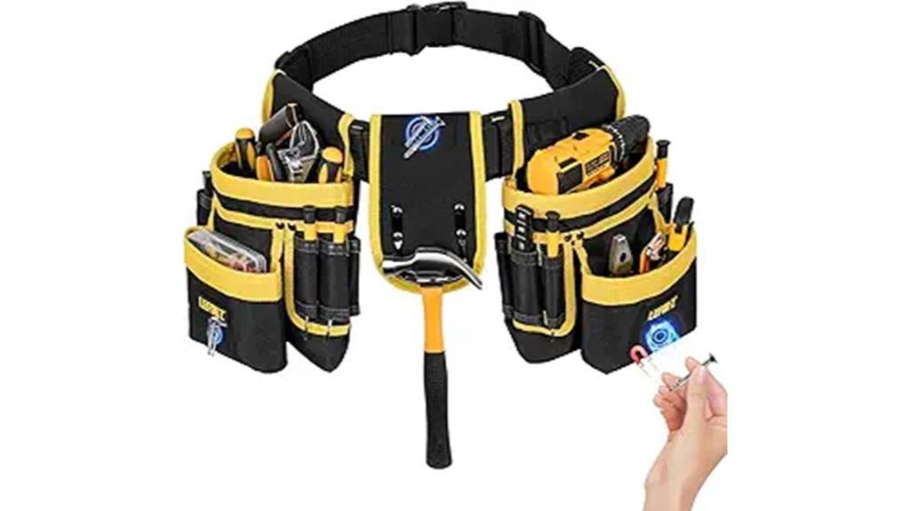 heavy duty magnetic tool pouch