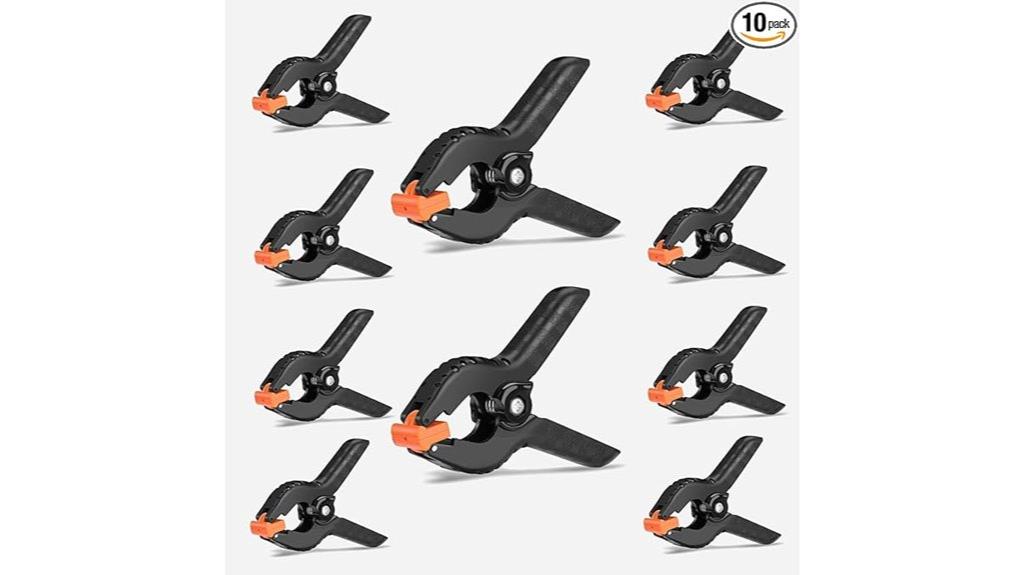 heavy duty plastic spring clamps