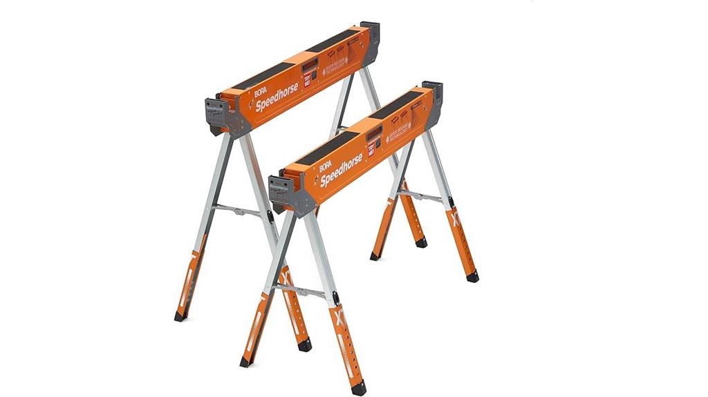 heavy duty sawhorse pair