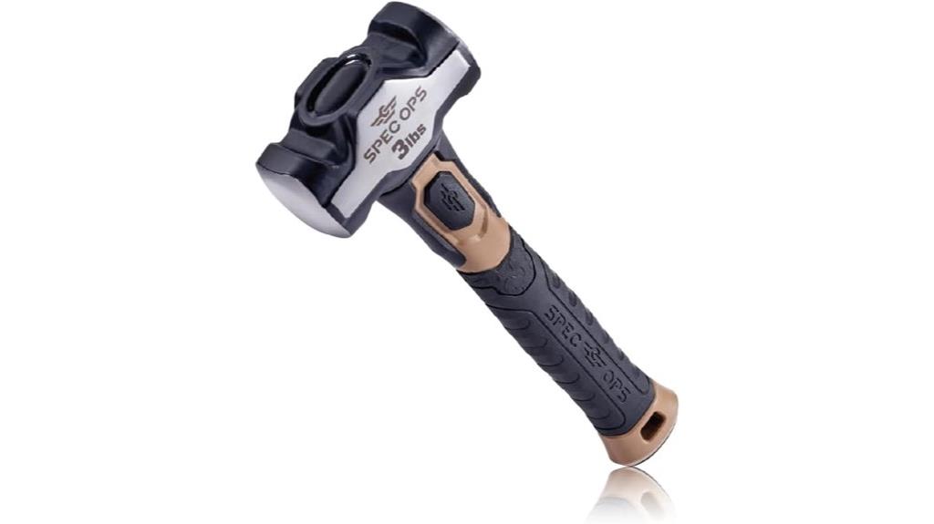 heavy shock absorbing sledgehammer