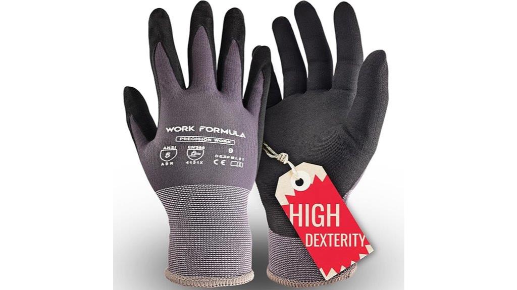 high dexterity grip gloves