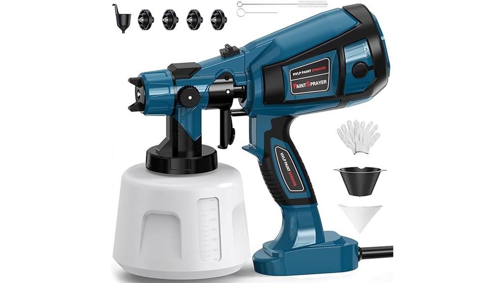 high power electric spray gun