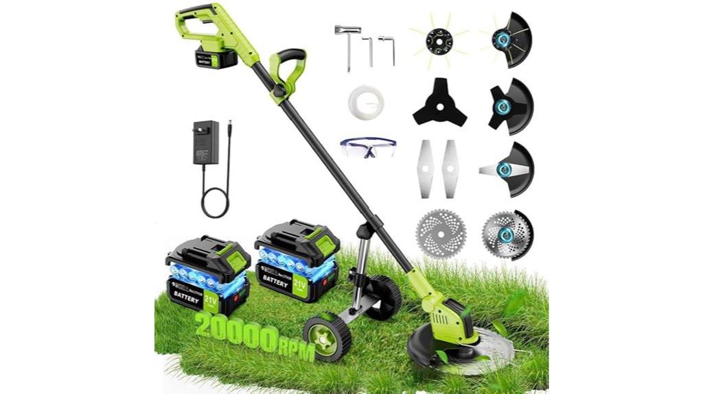 high speed dual battery trimmer