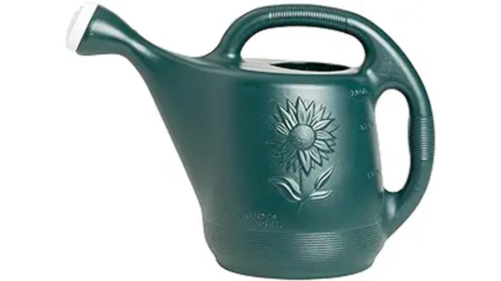 hunter green watering can
