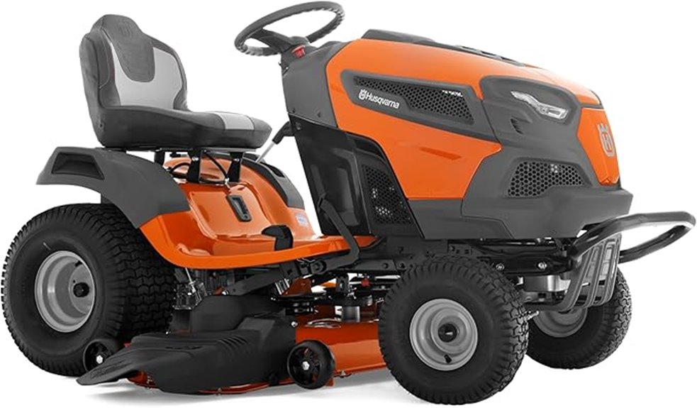 husqvarna 48 inch briggs tractor
