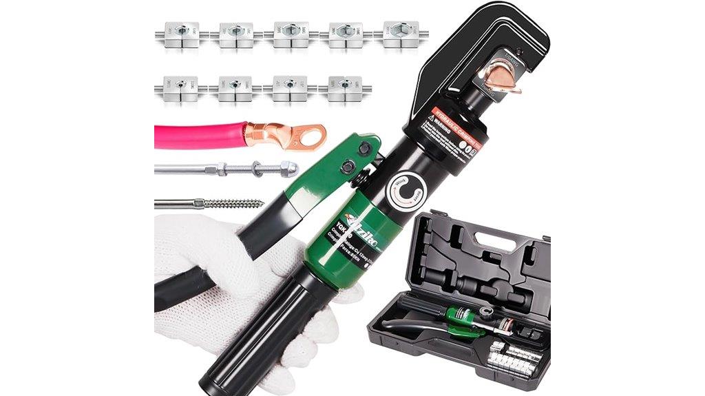 hydraulic cable crimper tool