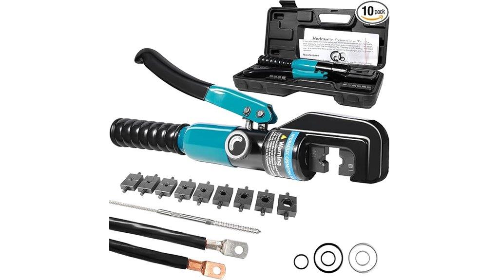 hydraulic cable crimping tool