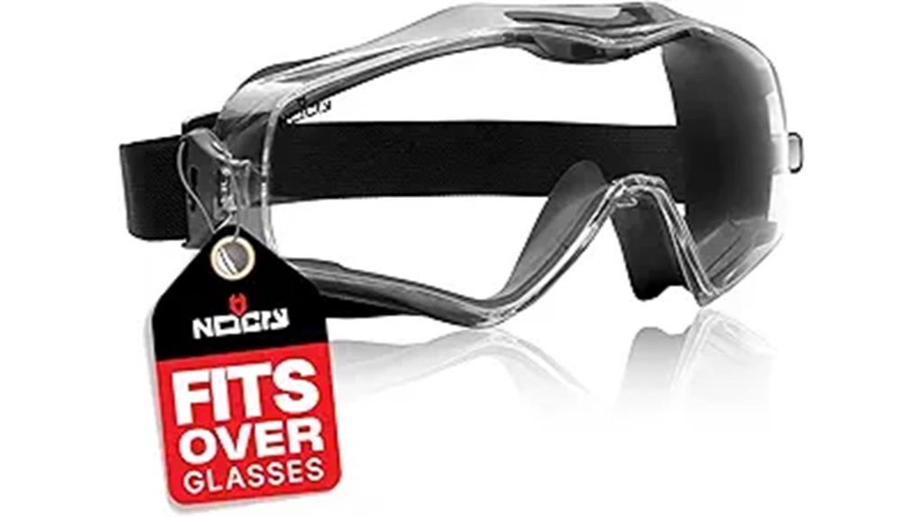 impact resistant uv safety goggles