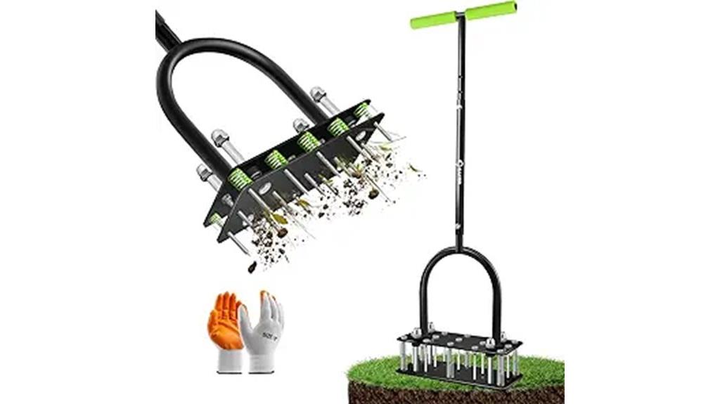 iron spike lawn aerator