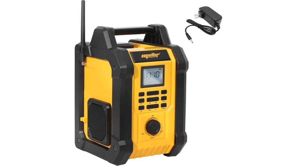 jobsite speaker compatible dewalt