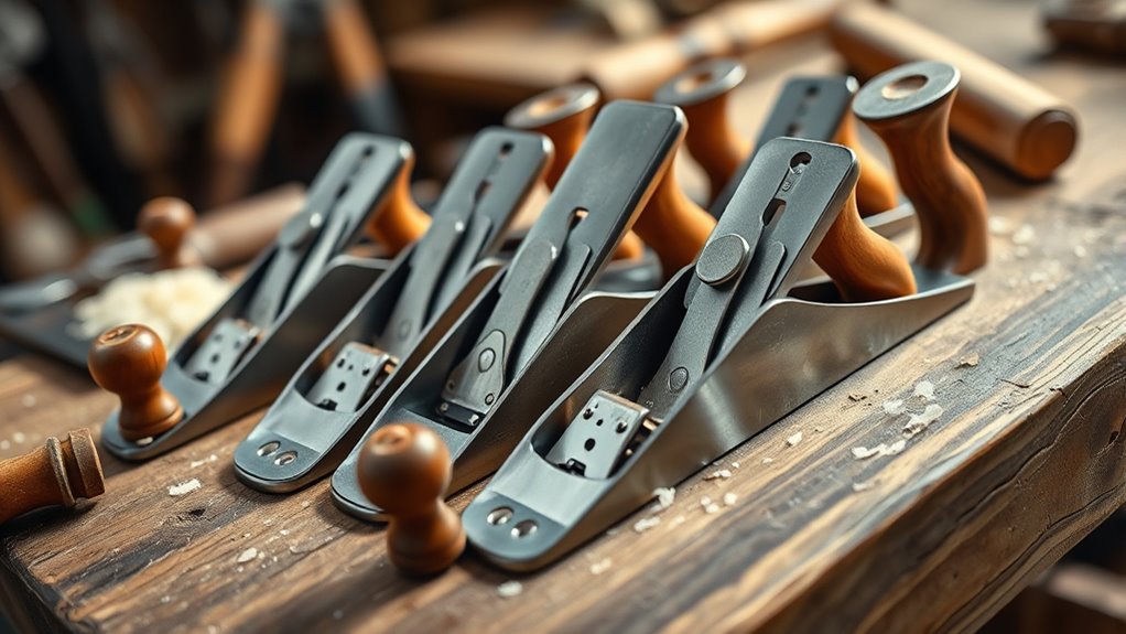 key factors for hand planes