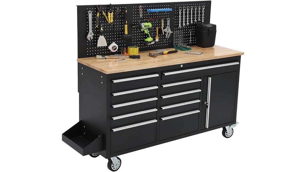 large 61 inch tool chest
