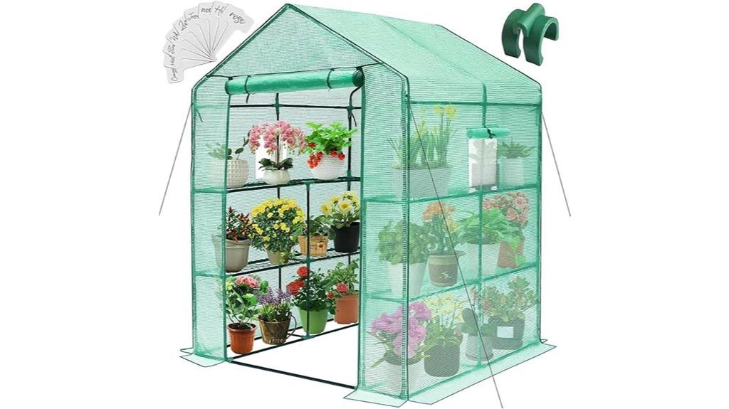 large outdoor greenhouse dimensions
