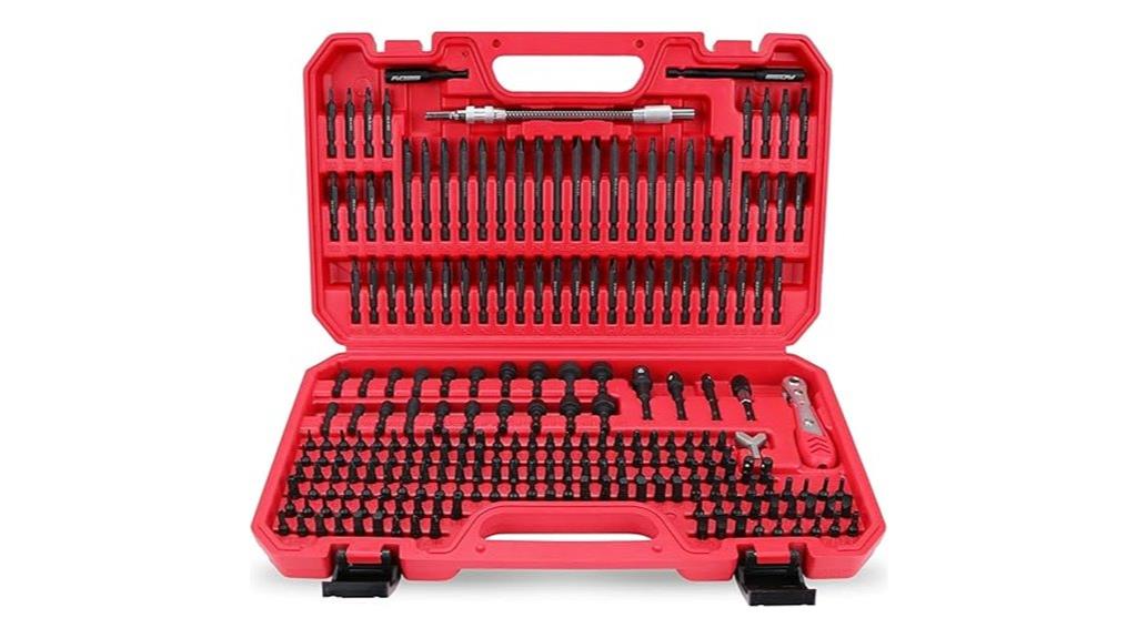 large screwdriver bit collection