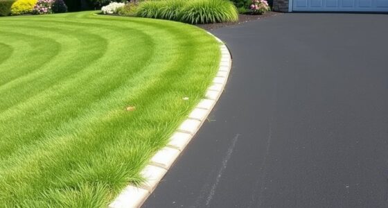 lawn edging for aesthetics