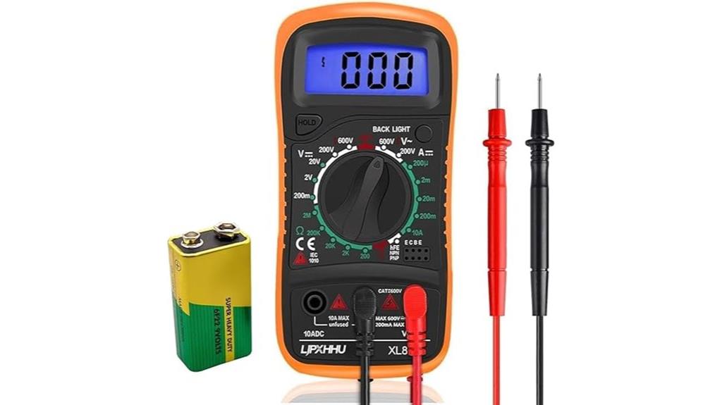 lcd display multimeter