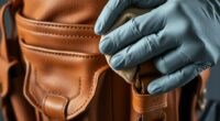 leather tool belt maintenance