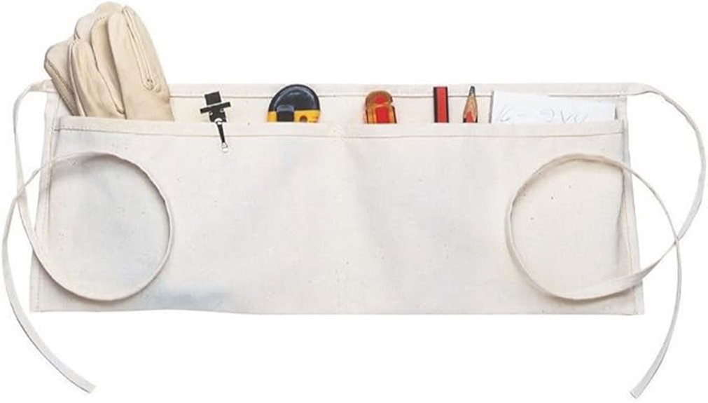 leathercraft canvas apron