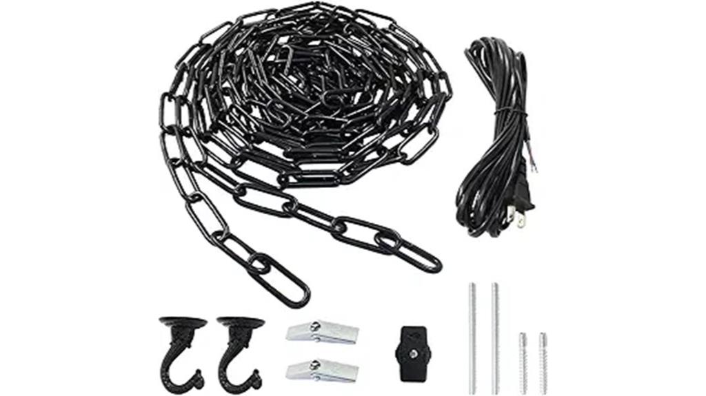 lighting kit with chain
