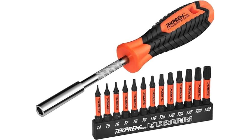 long magnetic torx driver set